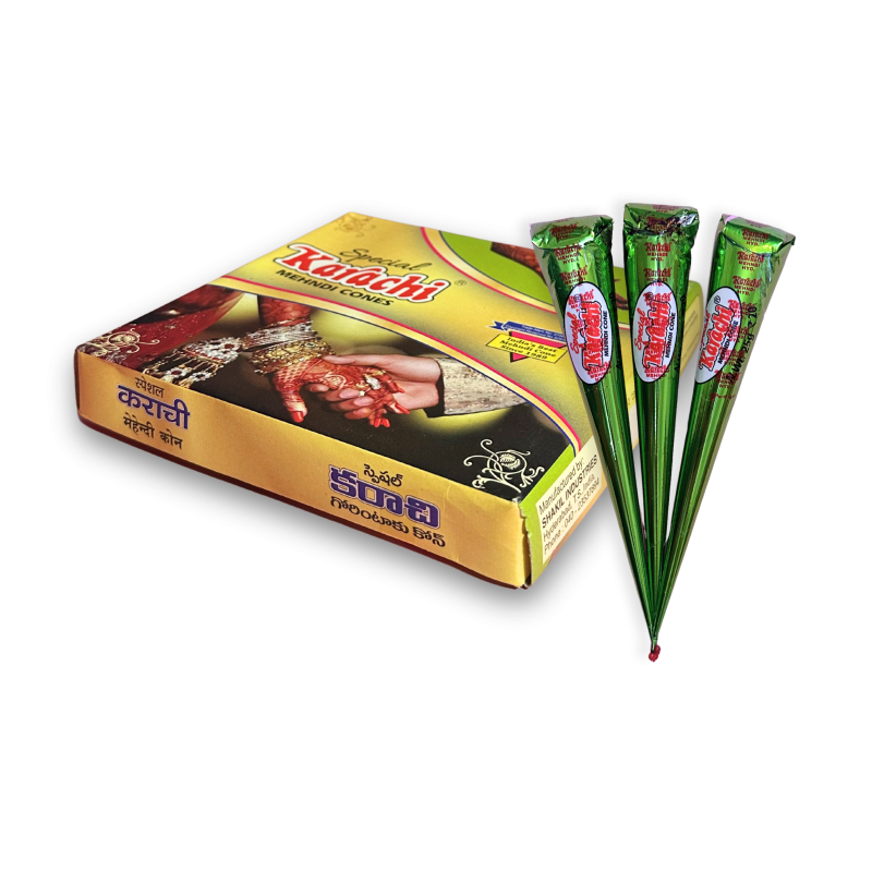 Special Karachi Mehndi - Original Henna Cones